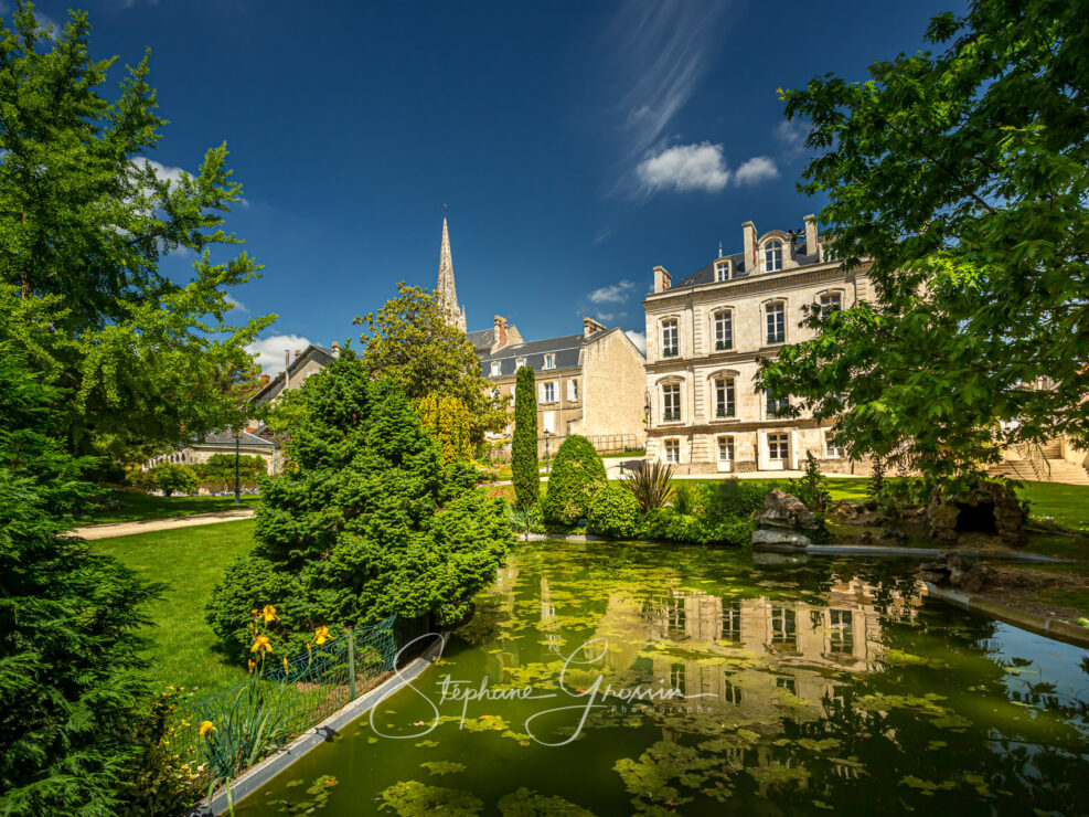 Le jardin des cordeliers de Fontenay-le-Comte